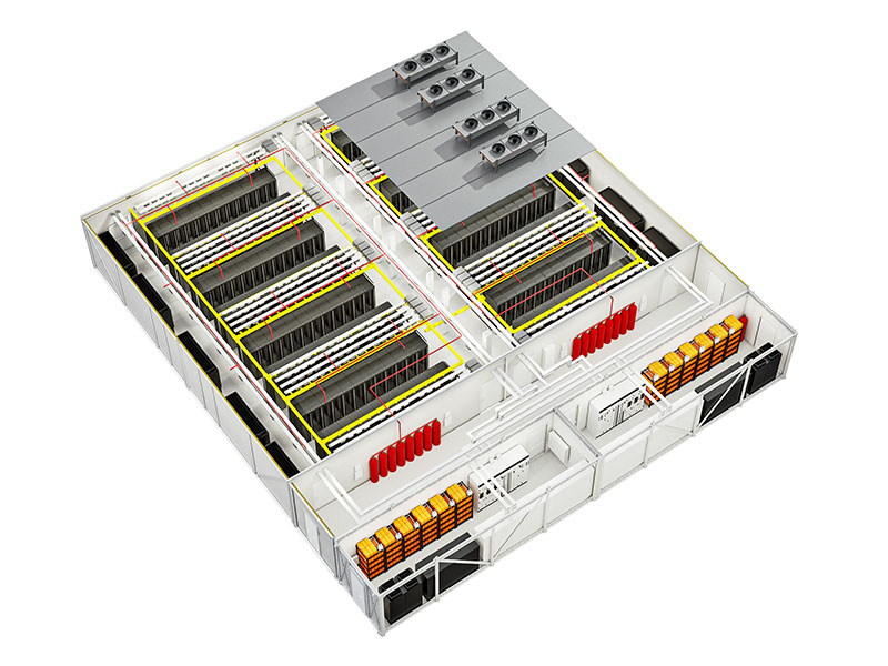 Vertiv™ MegaMod™ Prefabricated Modular Data Center Image