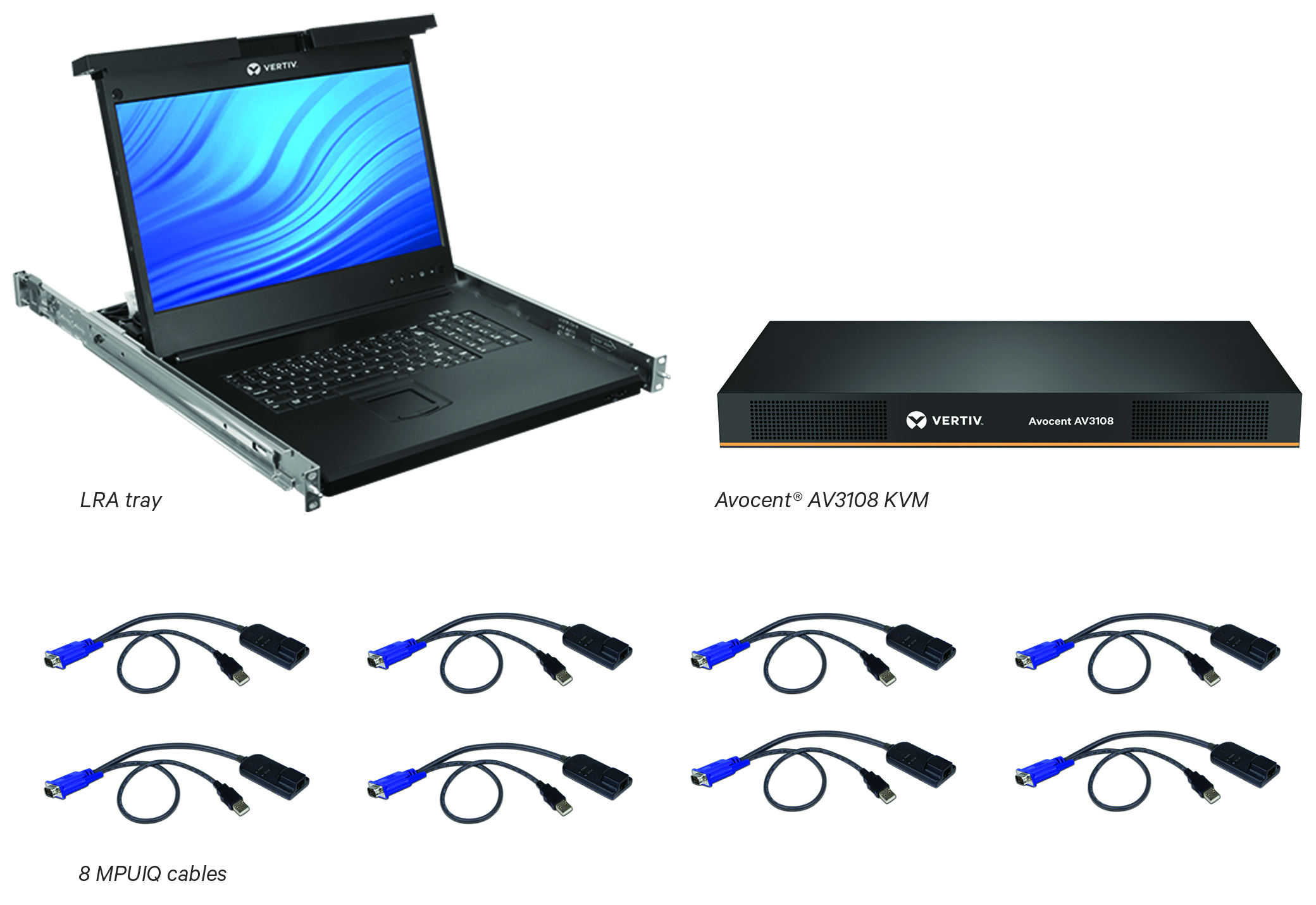 Avocent LCD Local Rack Access Console Image