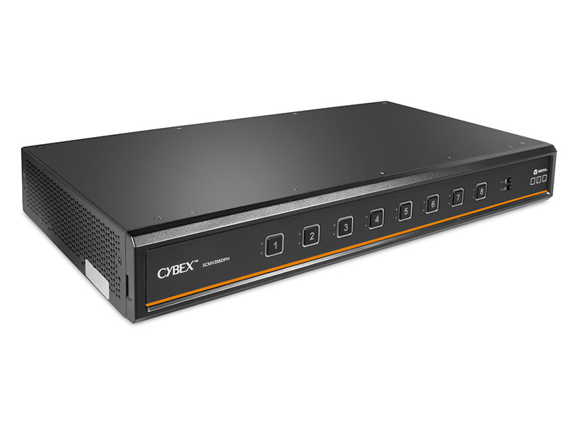 SCMV285DPH, KVM Switch Vertiv™ Cybex™ Secure MultiViewer Switch 8 port  Image