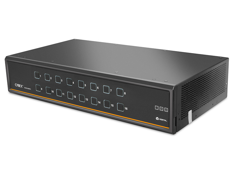 SCMV2160DPH, Vertiv™ Cybex™ Secure MultiViewer KVM Switch 16 port Image